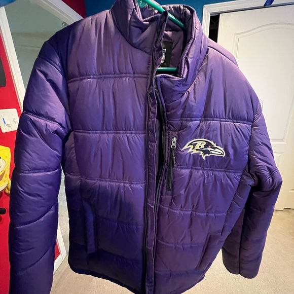 Ravens NFL Winter Puffer Jacket - Picture 4 of 4